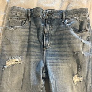 Abercrombie & fitch high rise super skinny ankle